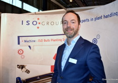 Paul Blom van ISO groep, presenteren hun stek-robot